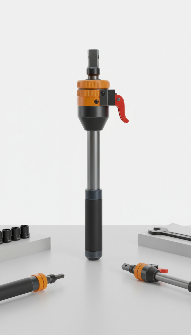 Heavy-Duty Torque Wrench With Precision Scale