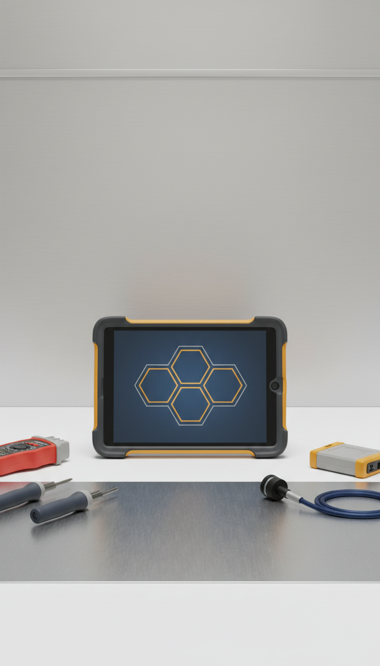 Branded Diagnostic Tablet With Rugged Casing